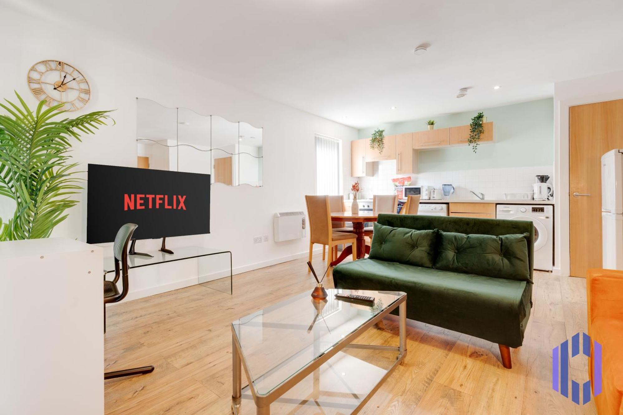 Apartament Free Parking - Immaculate 1Bd Flat - Salford Quays Manchester Zewnętrze zdjęcie